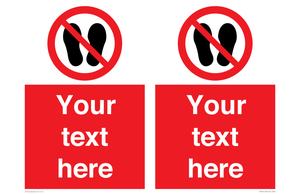 Custom prohibition do not stand here